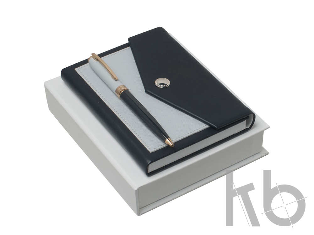 Набор: блокнот A6, ручка шариковая