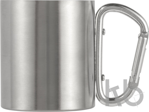 Stainless steel double walled mug