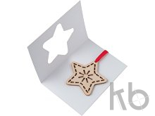 Christmas card, star