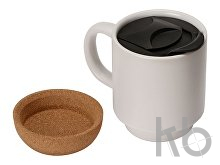 Кружка с пробковым дном и крышкой «Denpasar»