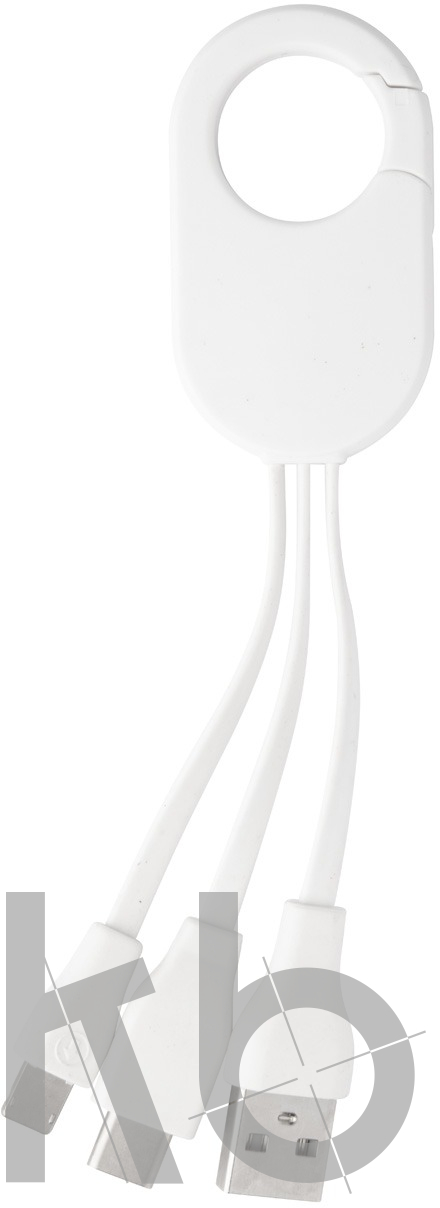 Кабель-брелок micro USB, USB-C и Lightning