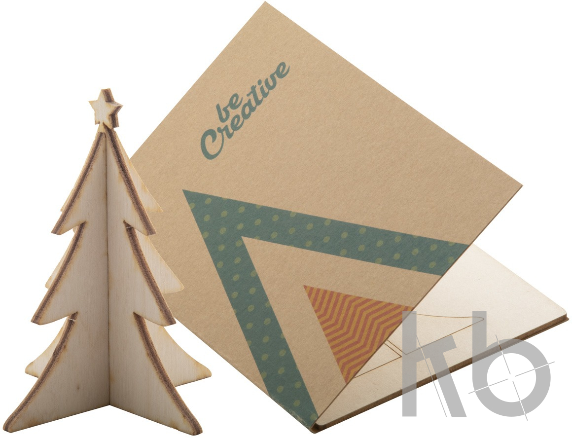 Christmas card, tree