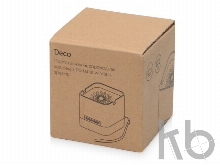 Портативная колонка с подсветкой «Deco» soft-touch