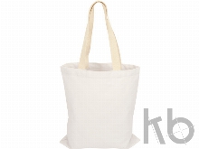 Сумка для шопинга «Steady» хлопковая с парусиновыми ручками, 260 г/м2