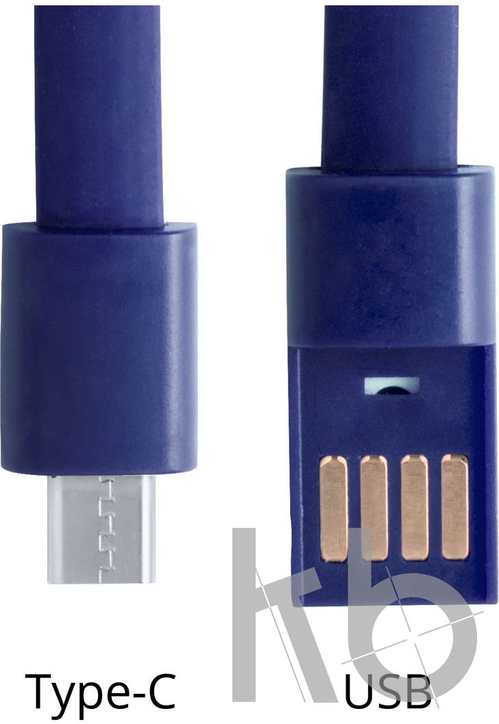 Браслет с зарядным кабелем USB-C