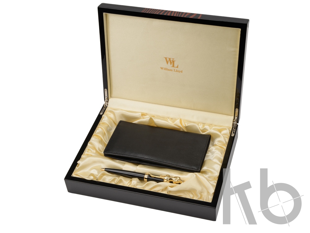 Набор: ручка шариковая, трэвел-портмоне