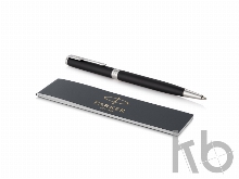 Тонкая Ручка шариковая Parker «Sonnet Core Matte Black CT»