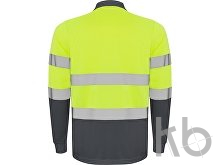 Рубашка поло со светоотражающими полосами «Polaris» с длинным рукавом, мужская