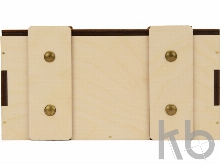 Деревянная подарочная коробка с крышкой «Ларчик»