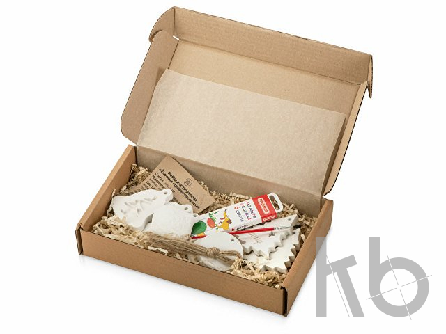 Набор для творчества «Ёлочные игрушки-раскраски»