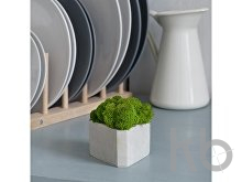 Кашпо бетонное со мхом «Гама»