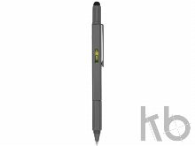 Ручка-стилус металлическая шариковая «Tool» с уровнем и отверткой