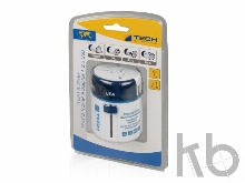 Адаптер с 2-мя USB-портами Twist & Slide