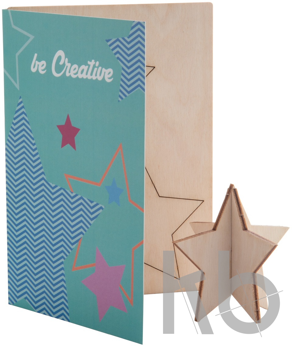 Christmas card, star