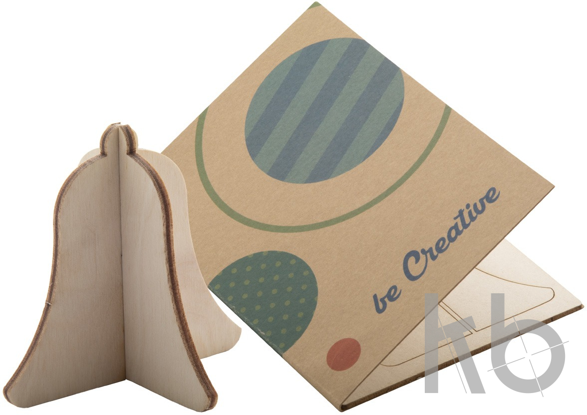 Christmas card, bell