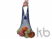 Авоська «Dream» из натурального хлопка с кожаными ручками, 15 л