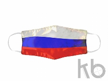 Маска для лица многоразовая с полноцветной запечаткой в крое, S