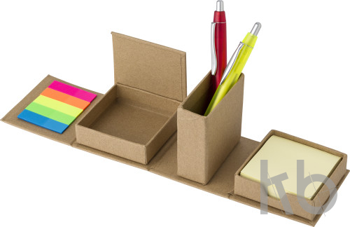 Cardboard desk organiser