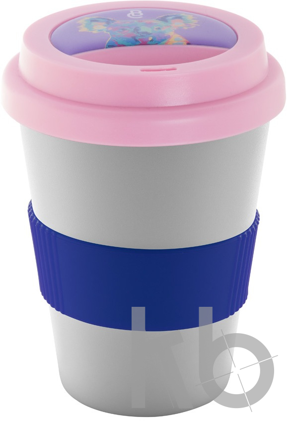 customisable thermo mug, lid