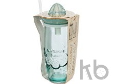 Стакан для коктейлей «Verano» из переработанного стекла с соковыжималкой