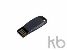 USB 2.0- флешка на 8 Гб компактная с мини чипом и овальным отверстием