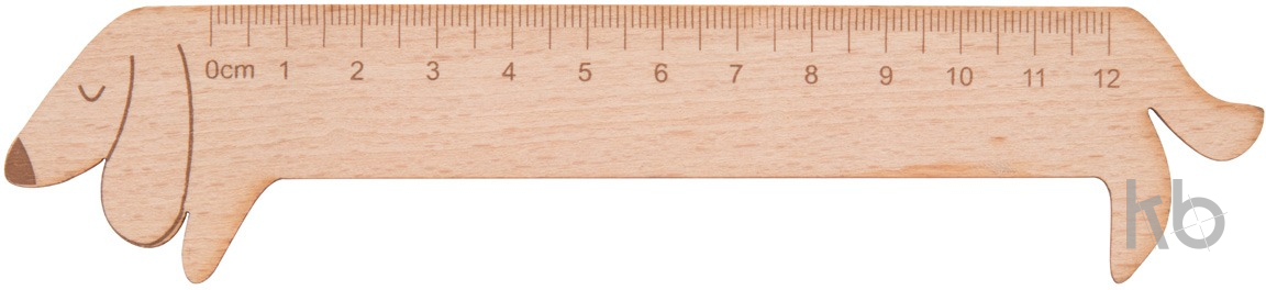 wooden ruler