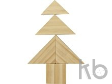 Деревянная головоломка «Tangram»