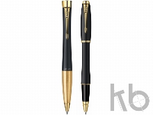 Набор Parker Urban «Core Muted Black GT»: ручка шариковая, ручка роллер