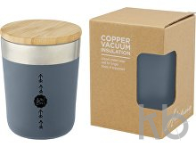 Кружка с вакуумной изоляцией и бамбуковой крышкой «Lagan»