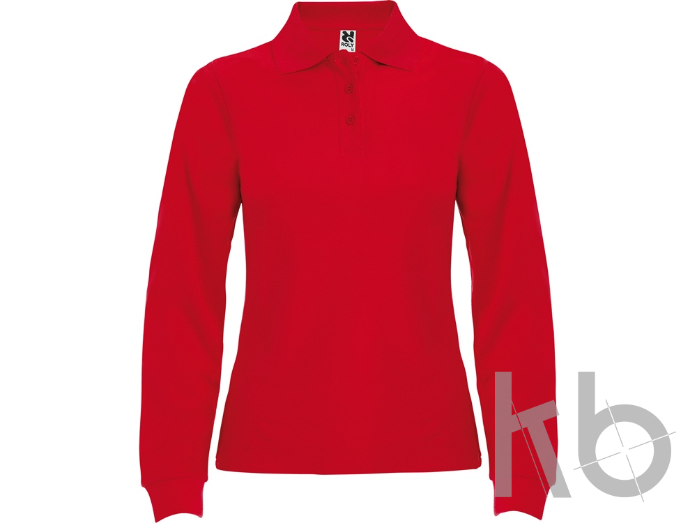 Рубашка поло «Estrella» женская с длинным рукавом