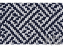 Плед акриловый с белой бахромой «Tassel»