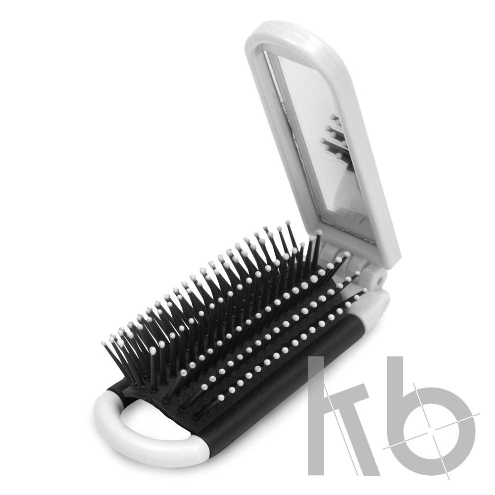 Складное зеркало с расческой