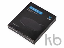 Беспроводное зарядное устройство с подсветкой логотипа «Moon spot», 10 Вт