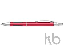 ABS ballpen with rubber grip pads