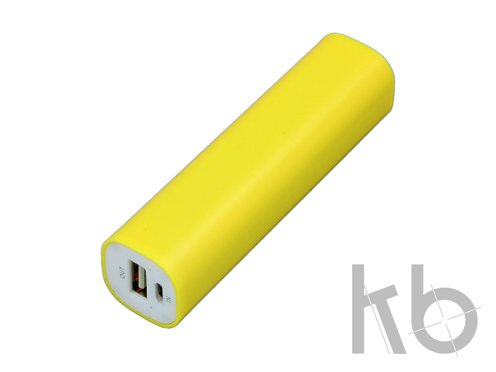 Внешний аккумулятор «Digi» прямоугольной формы, 2200 mAh