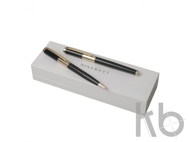 Подарочный набор Eclat: ручка шариковая, ручка роллер