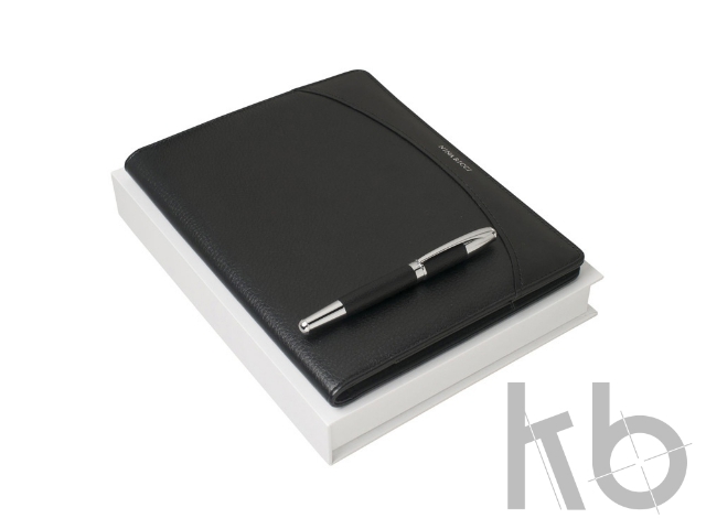 Подарочный набор Embrun: папка формата А5, ручка роллер