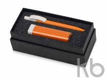 Подарочный набор White top с ручкой и зарядным устройством