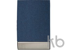 PU and stainless steel business card holder