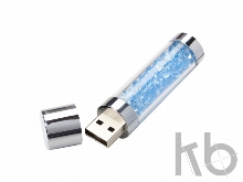 USB 2.0- флешка на 16 Гб с кристаллами