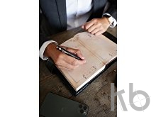 Ручка шариковая «Патрон» Морёный дуб