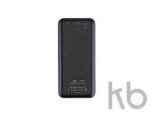 Внешний аккумулятор с дисплеем, 20000 mAh