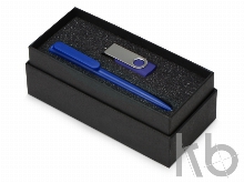 Подарочный набор Qumbo с ручкой и флешкой