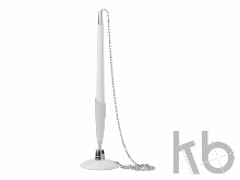 Ручка пластиковая шариковая на подставке «Холд»