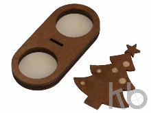 Подсвечник двойной «Елочка»