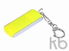 USB 2.0- флешка промо на 16 Гб с прямоугольной формы с выдвижным механизмом