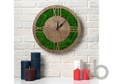 Настенные часы со мхом «Римские»