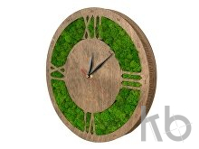Настенные часы со мхом «Римские»
