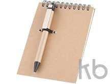 notebook with pen