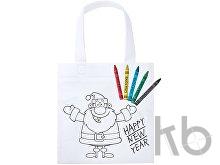 colouring shopping bag